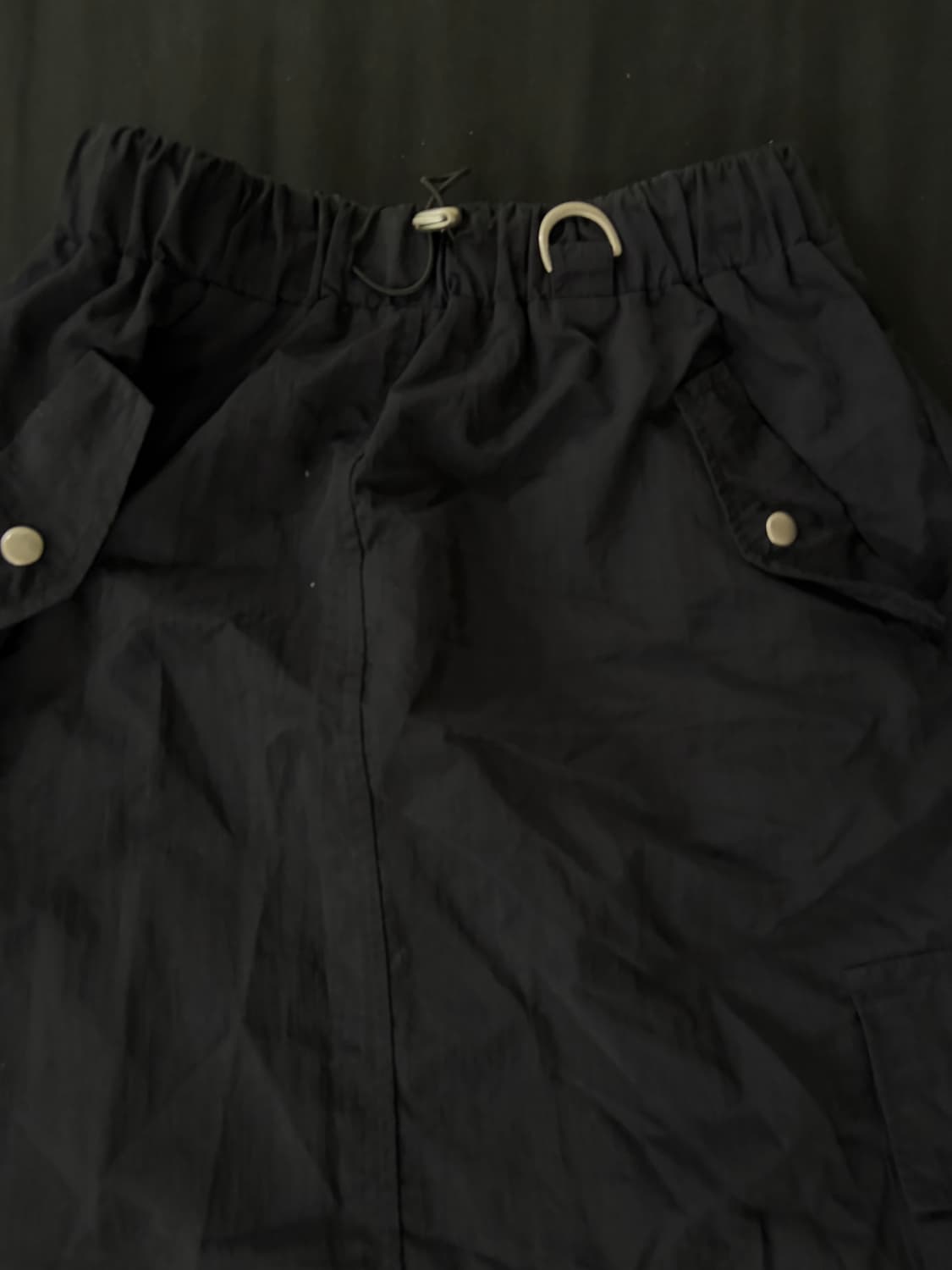 나일론 카고 롱스커트 상품이미지2