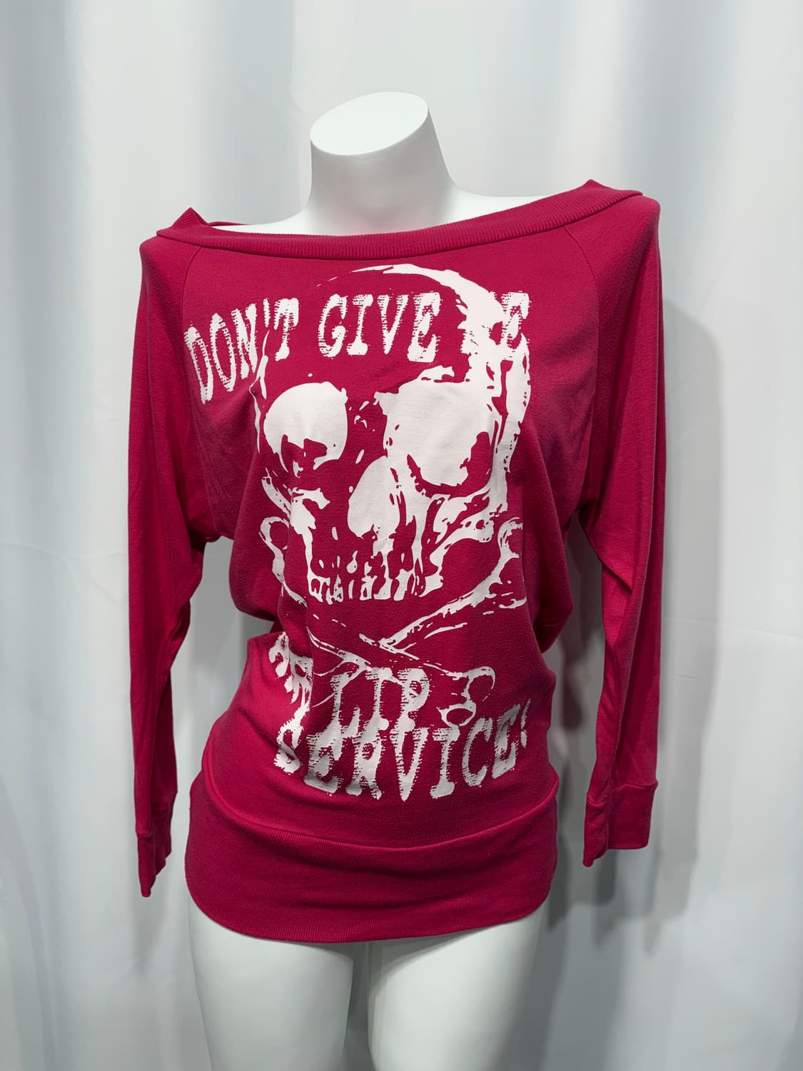 🎸핑크 오프숄더 롱슬리브🎸 상품이미지5