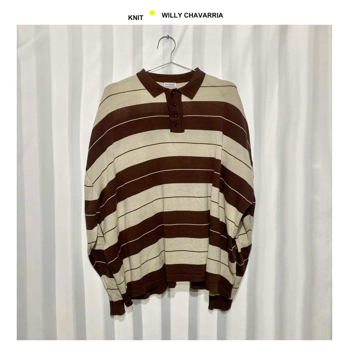 윌리 차바리아 22AW 폴로니트 상품이미지1