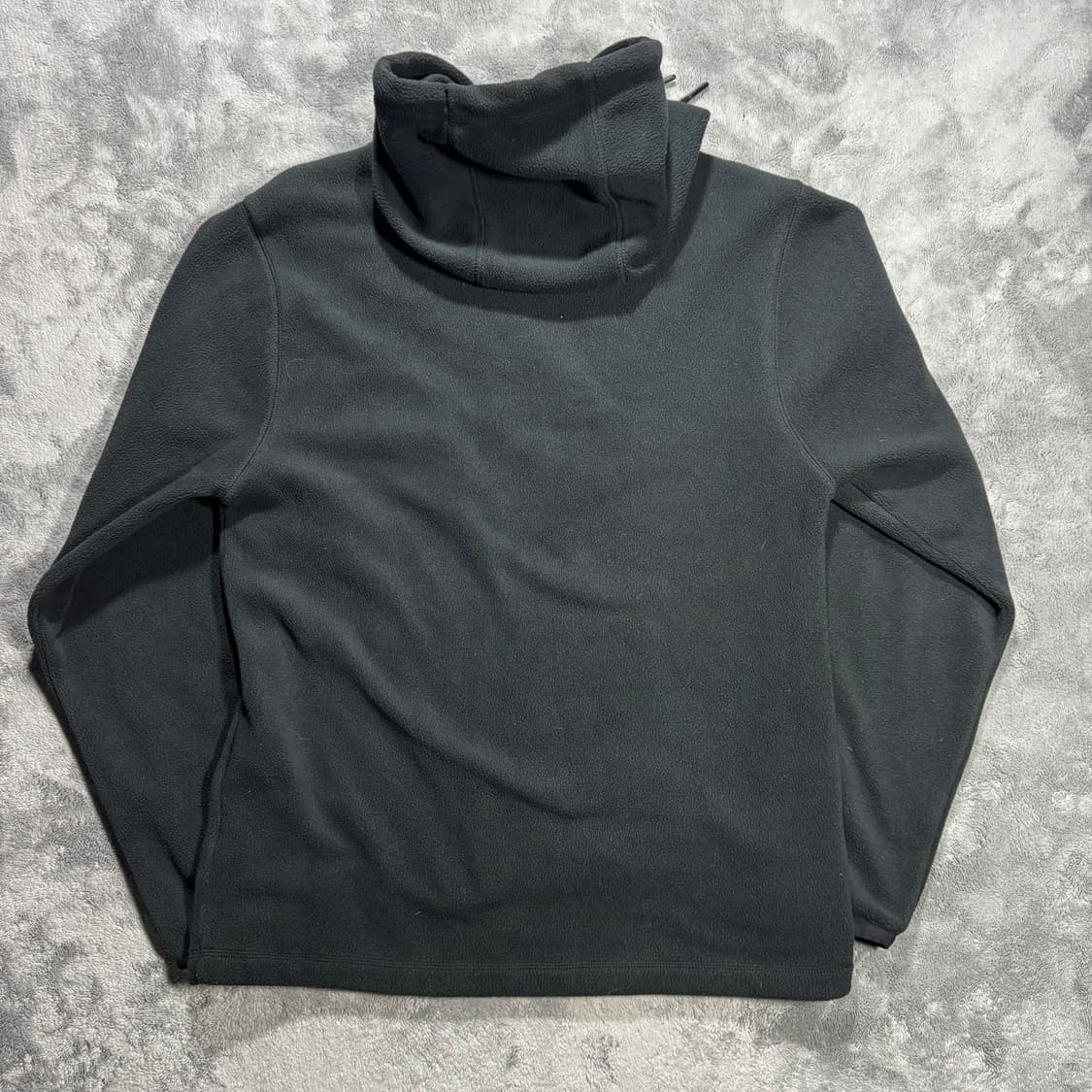 나이키 블랙 플리스 후드티 상품이미지3