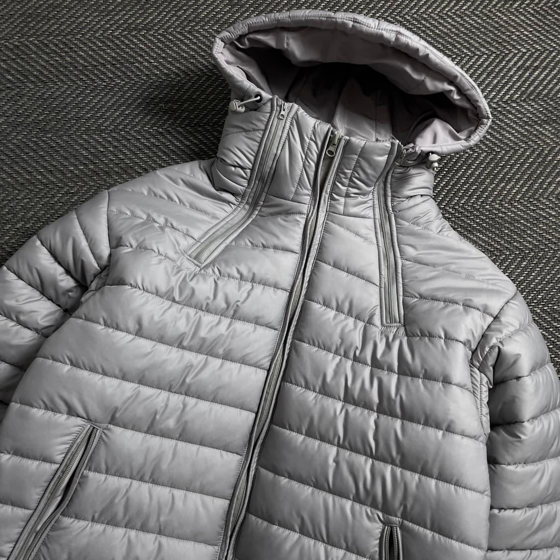 Our room 빈티지 멀티집업 경량 패딩 자켓 o 4489 상품이미지4