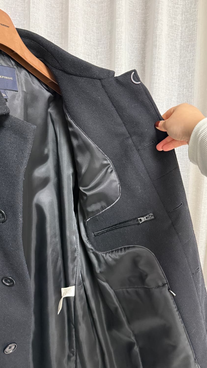 바나나리퍼블릭 블랙 코트 상품이미지8