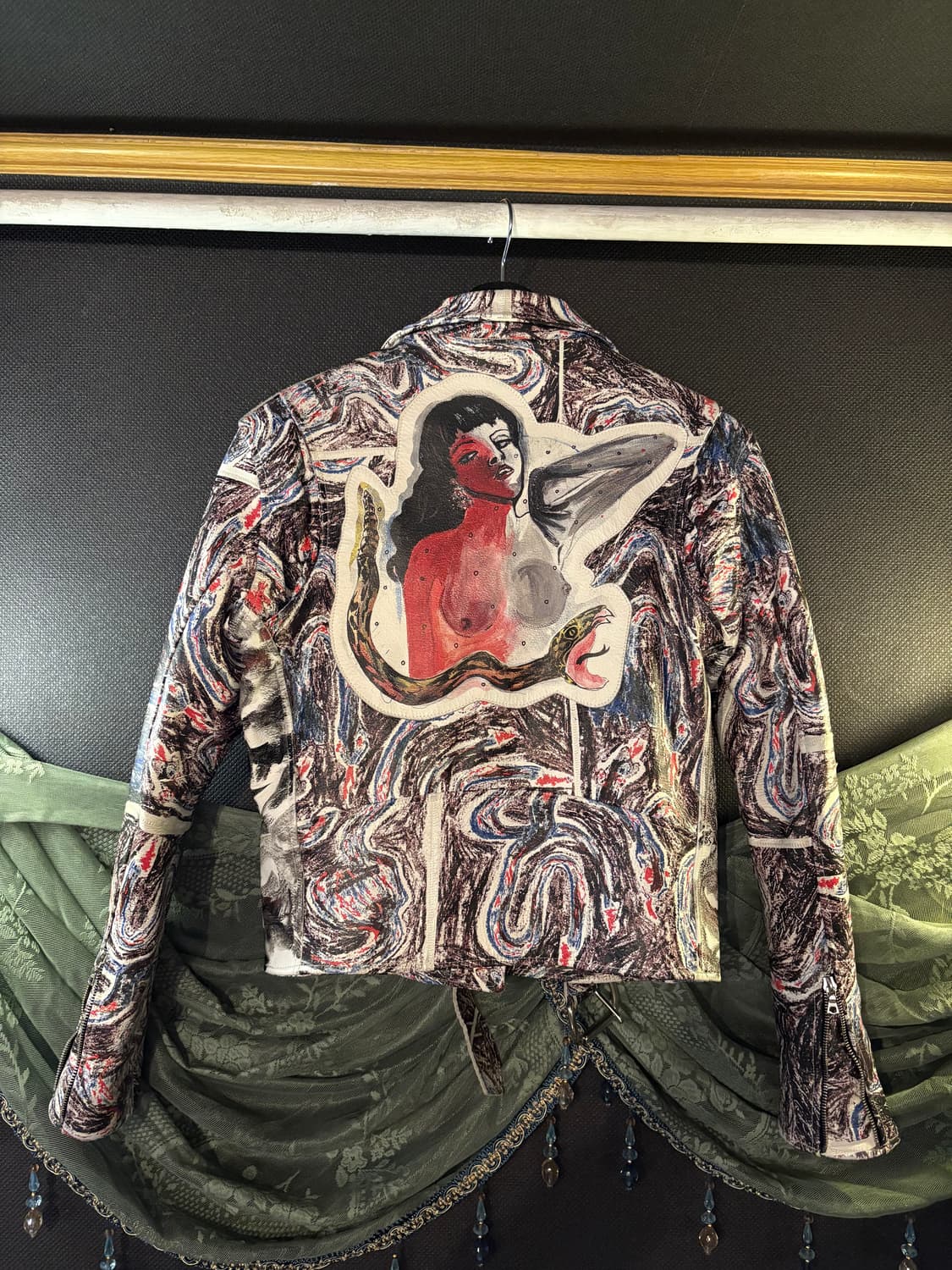 Claire Barrow hand painting jacket 상품이미지2