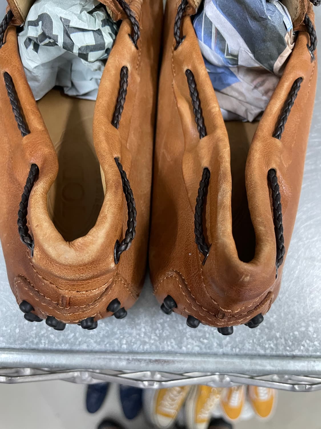 토즈 드라이빙 슈즈 브라운 7.5 상품이미지10