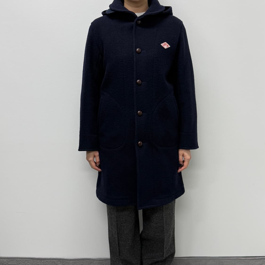 Danton hooded wool coat 상품이미지1