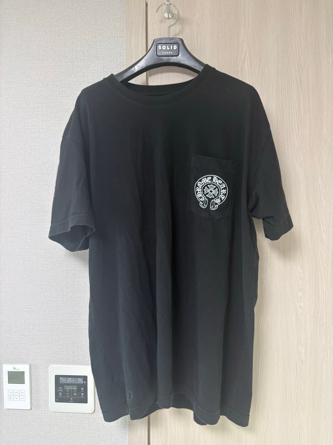 크롬하츠 홀스슈 서울 한정 블랙 반팔 티셔츠 XX-Large 상품이미지2