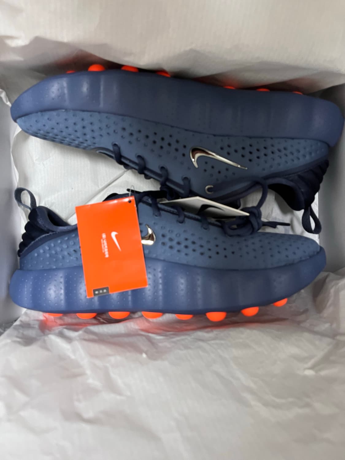 (285mm,290mm) 나이키 마인드 002 썬더 블루 크롬 새제품 팝 상품이미지4