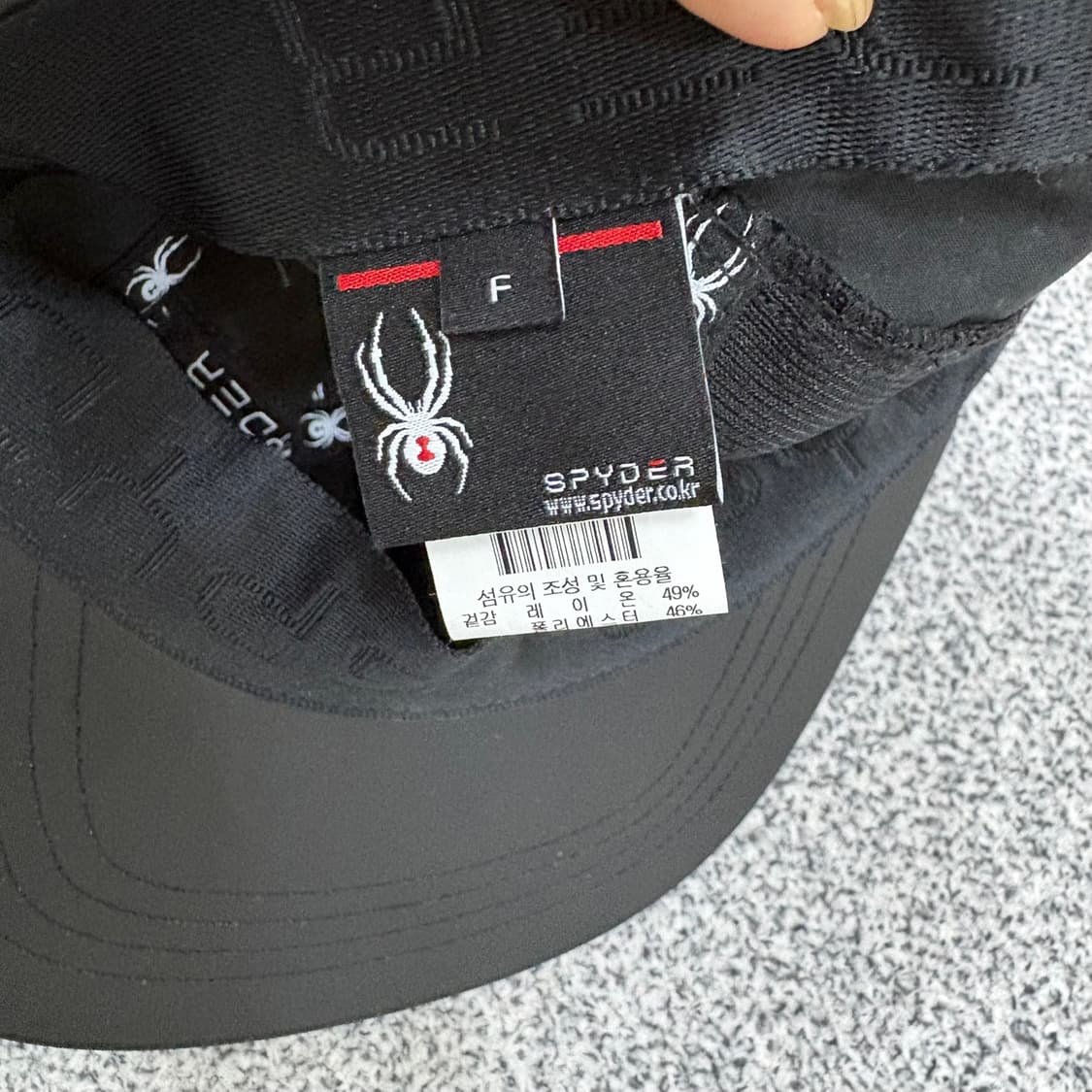F 스파이더 캠프캡 모자 0421J 상품이미지6