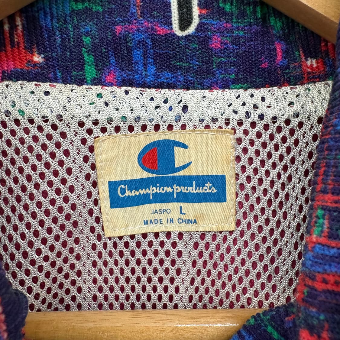 챔피온 버건디 바람막이 자켓 여성 L 상품이미지4