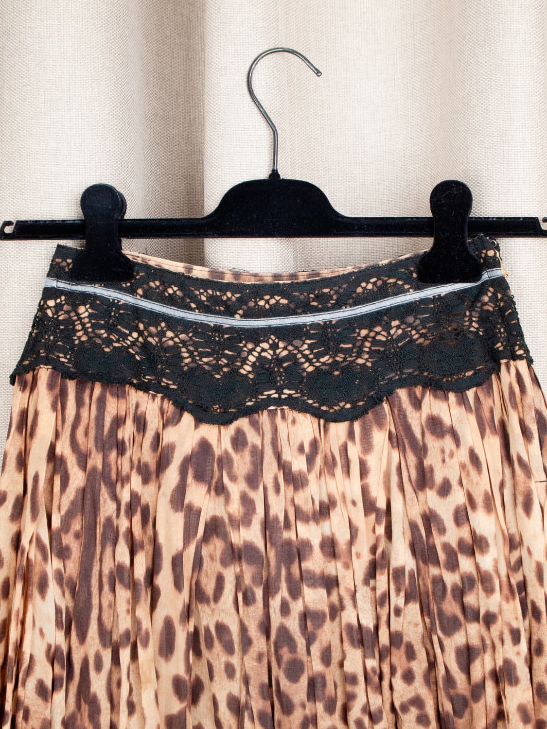 Lace Leopard Short Skirt 상품이미지3