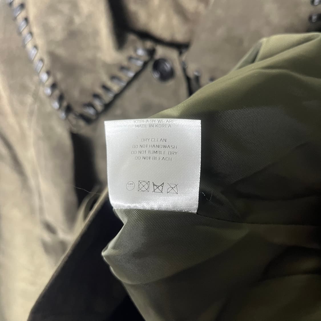 [JPN] 빈티지 스웨이드 크롭 레더자켓 상품이미지5