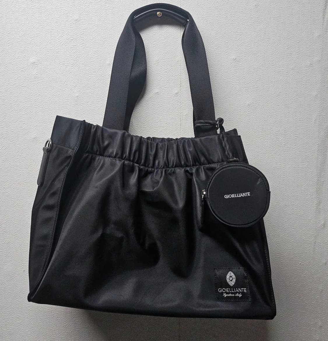 GIOIELLIANTE 블랙 토트백 + 동전지갑 상품이미지1