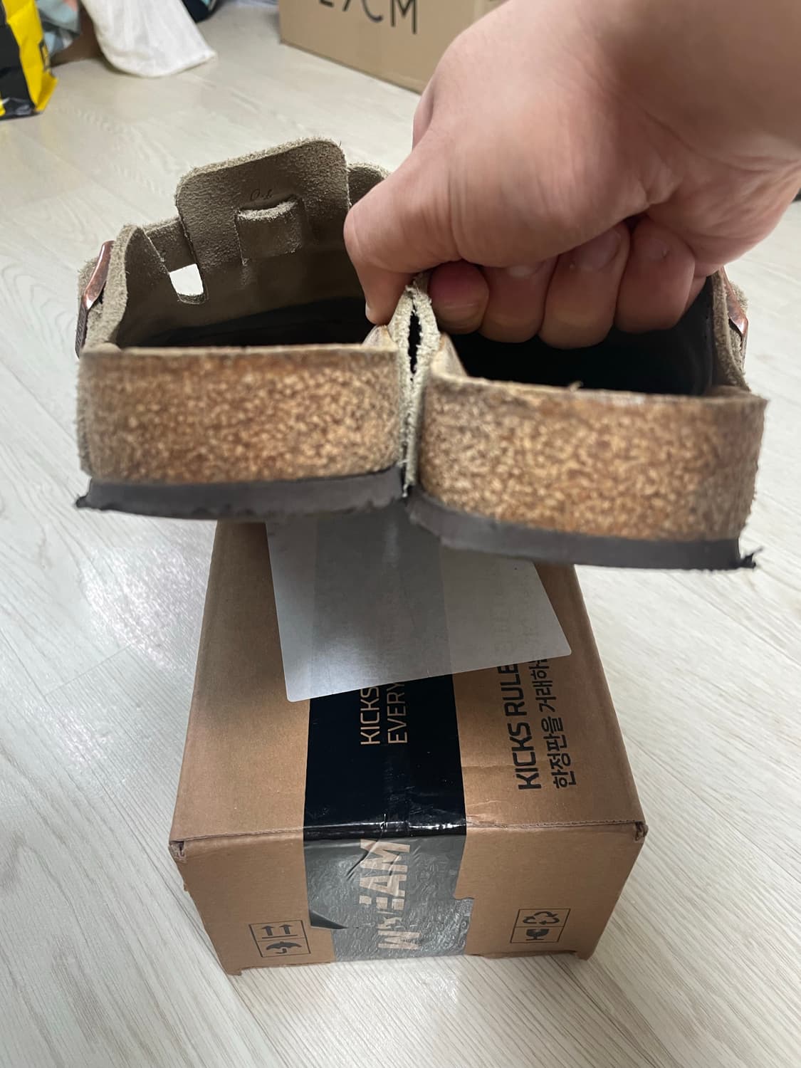 버켄스탁 보스턴 타우페 40(260) 상품이미지5