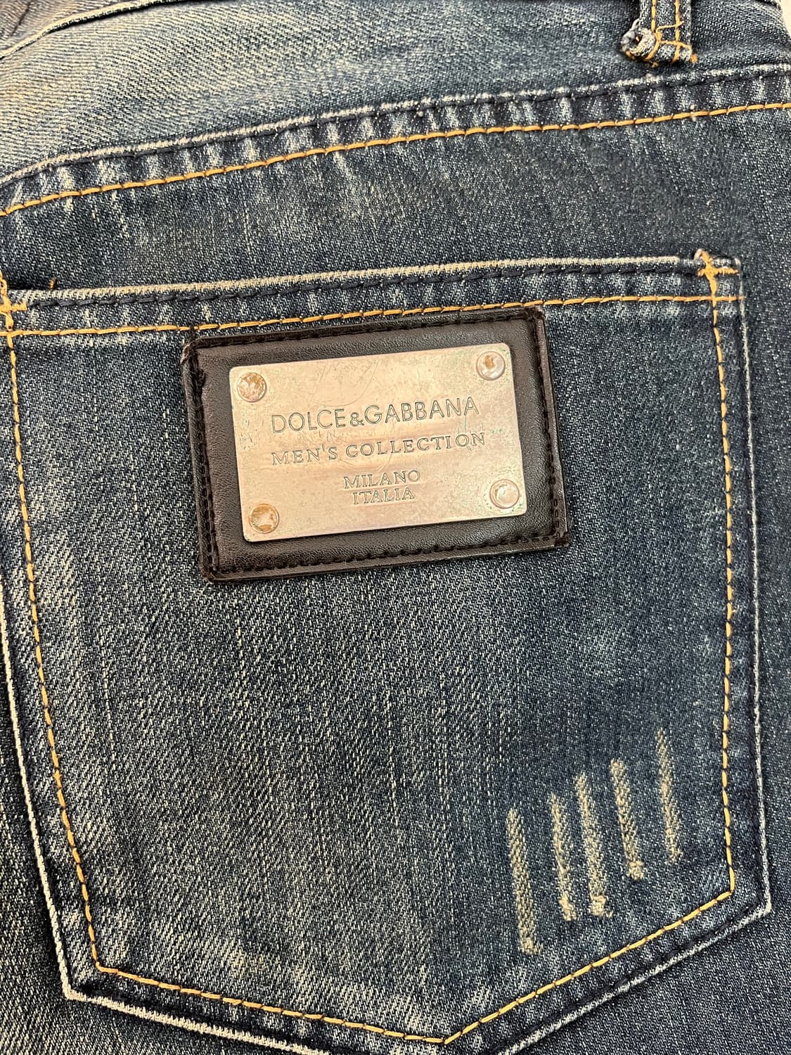 돌체앤가바나 데미지 워싱진 52사이즈(35~36인치) 정품 상품이미지6
