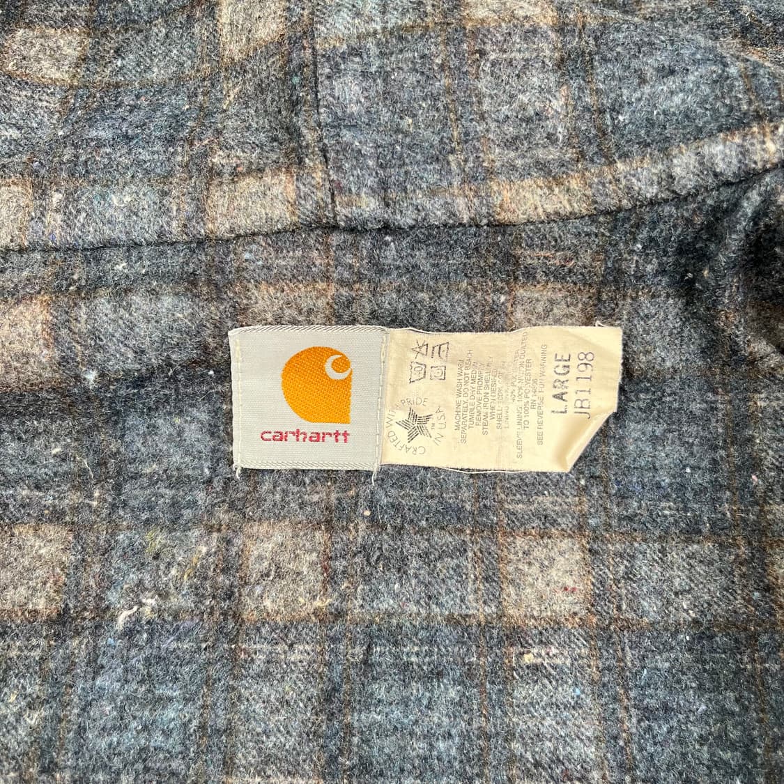 올드 칼하트 JB1198 데님 액티브 자켓 상품이미지4