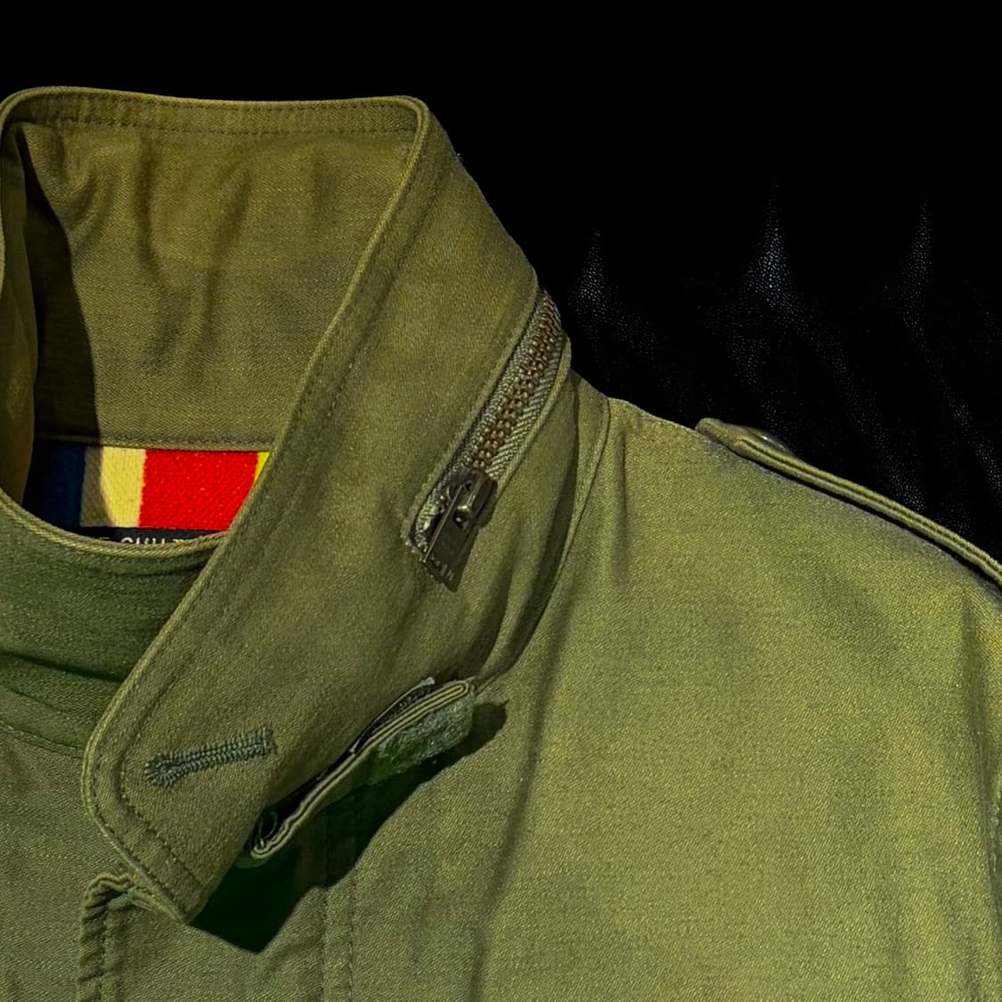 와코마리아 카키 필드자켓 상품이미지4