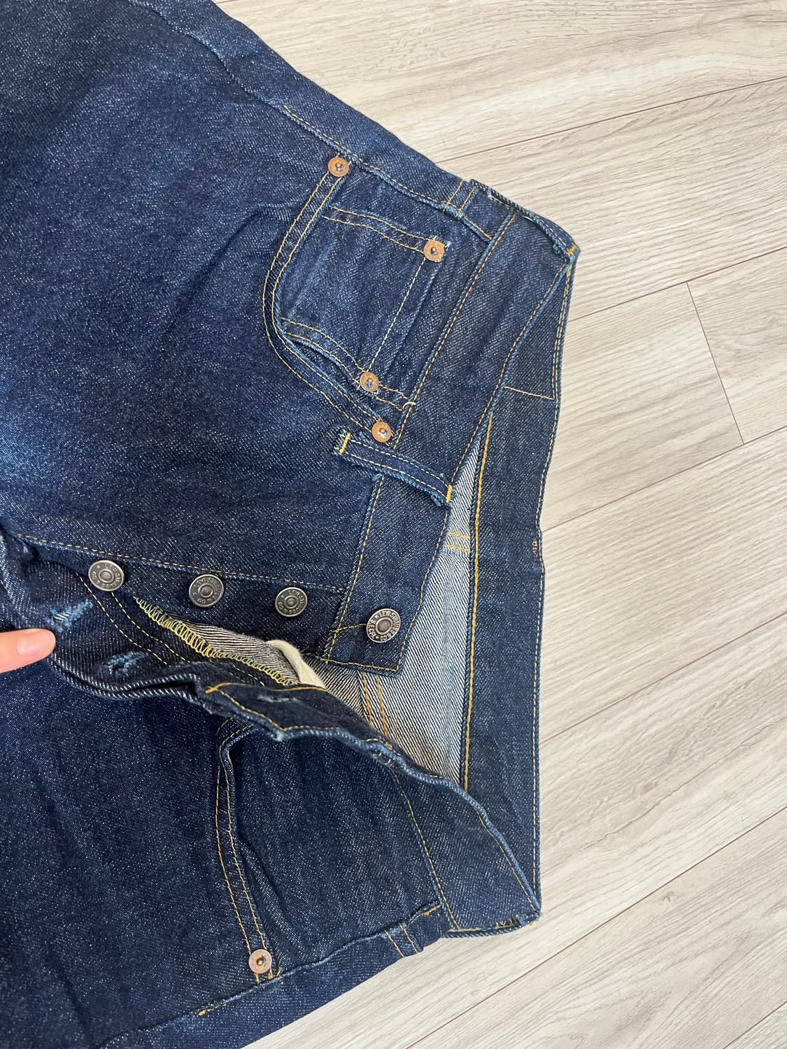 리바이스 빈티지 501 셀비지 복각 상품이미지4