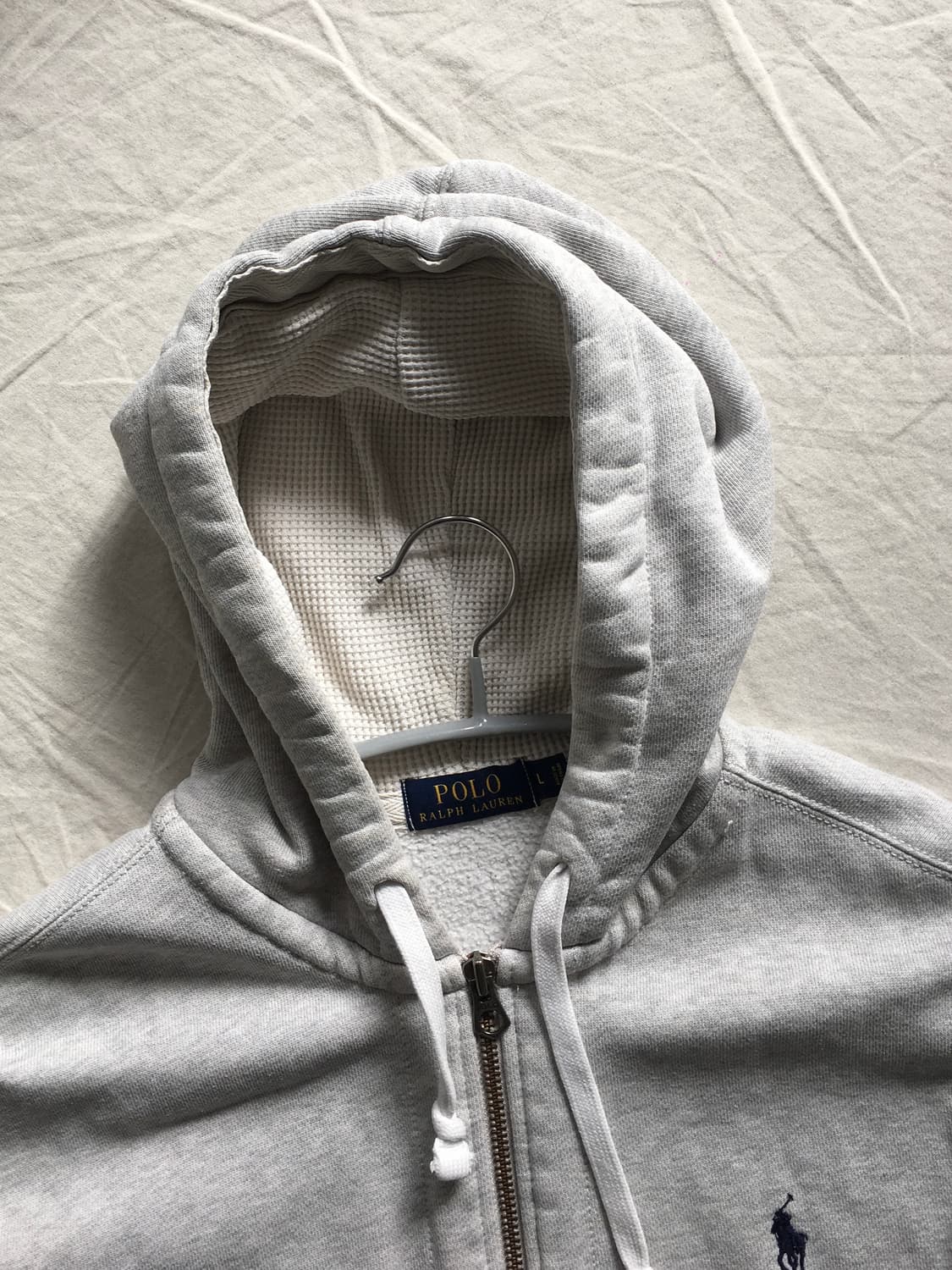 폴로 미니 자수 후드집업 상품이미지4