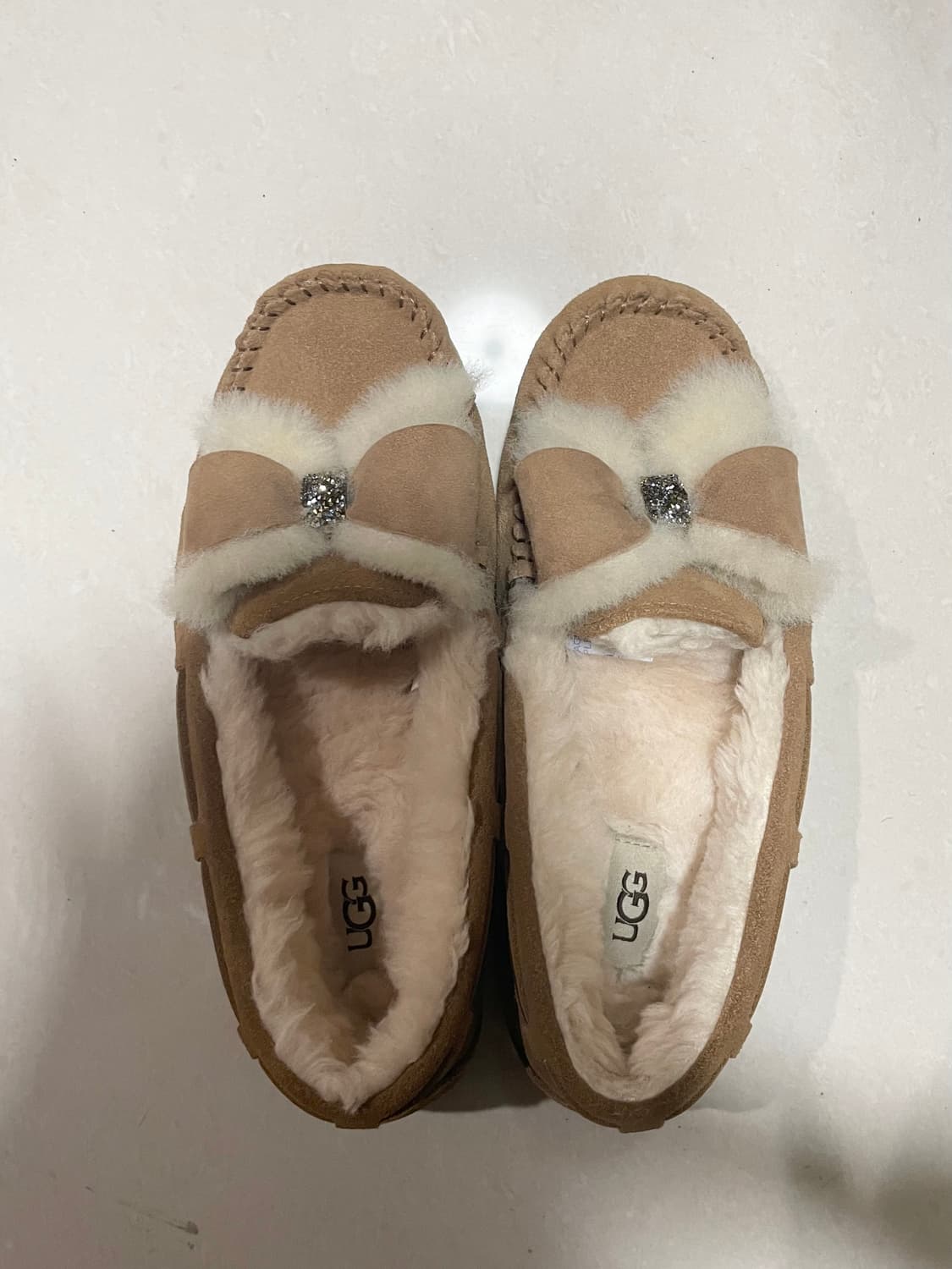 어그 리본 로퍼 상품이미지1