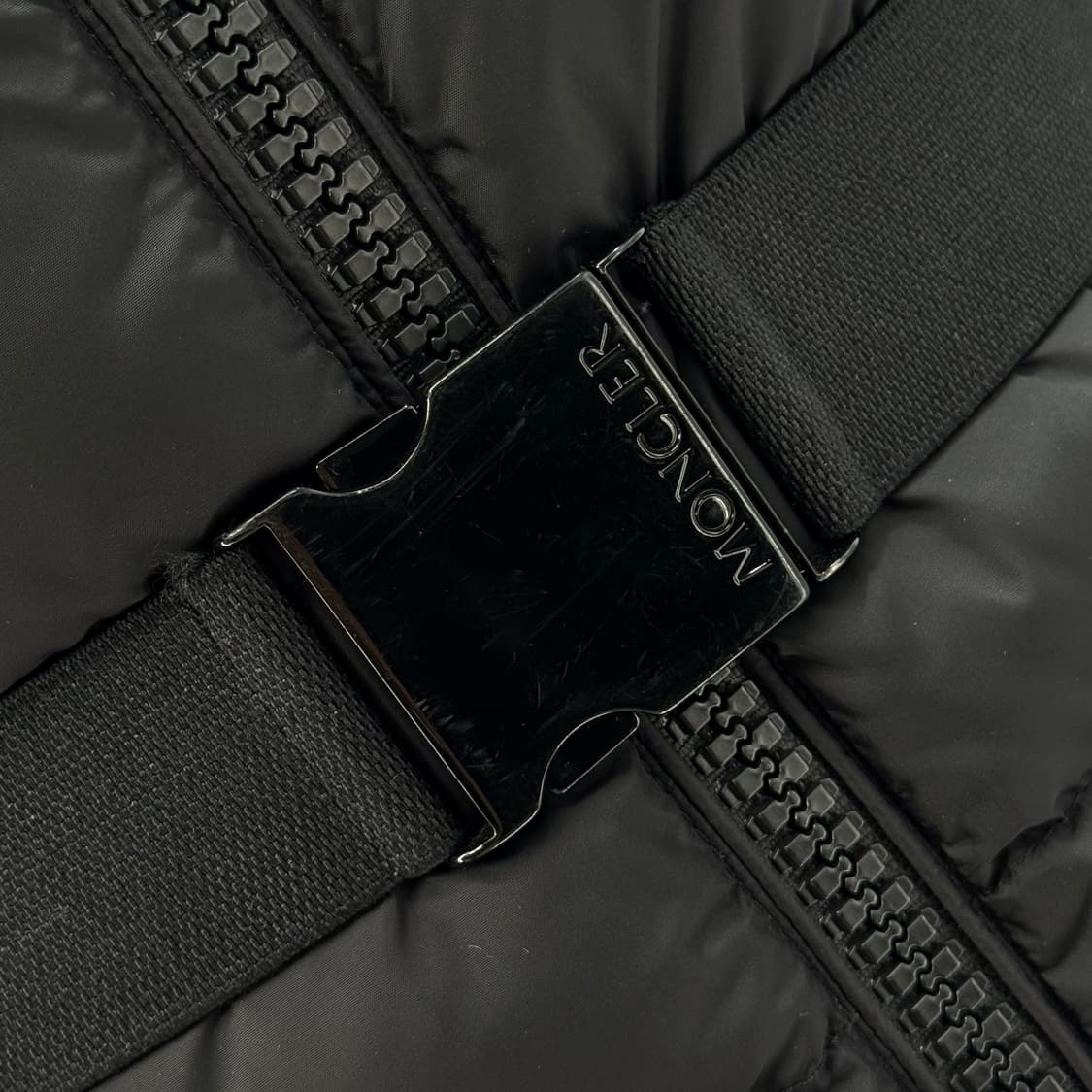 [0사이즈] 몽클레어 클리온 폭스퍼 여성 패딩 블랙 상품이미지9