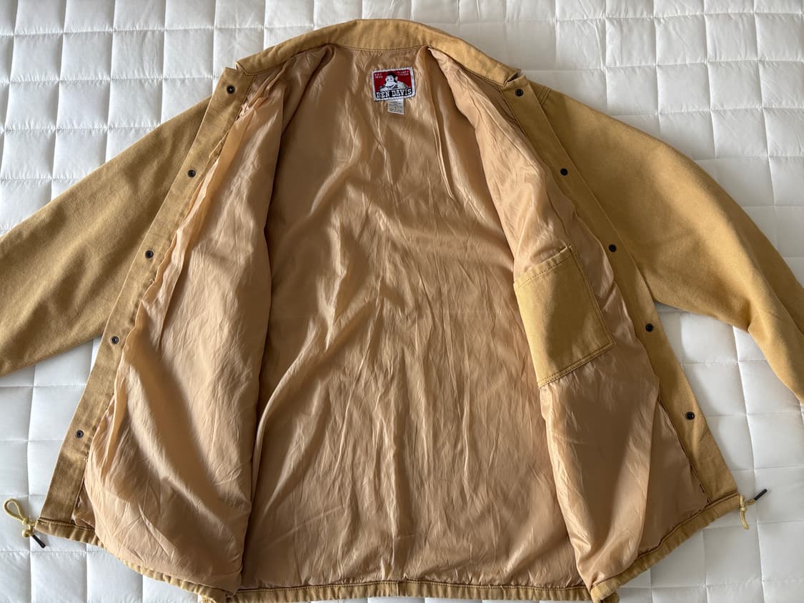 벤 데이비스 워크자켓 트렌치코트 베이지 상품이미지4