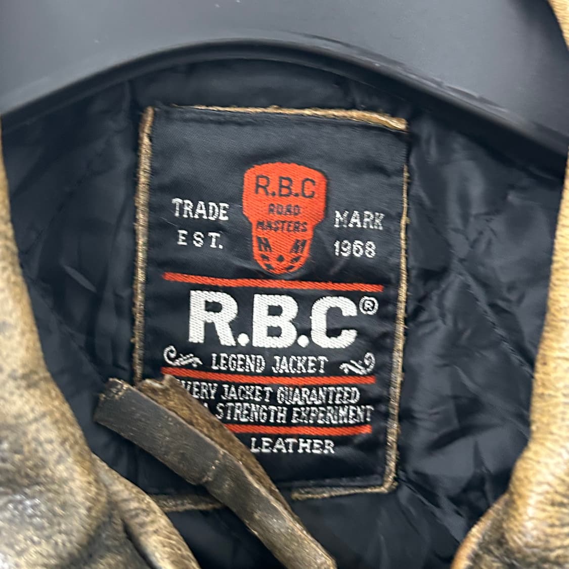 RBC 소가죽 타이다이 워시드 라이더 자켓 상품이미지7