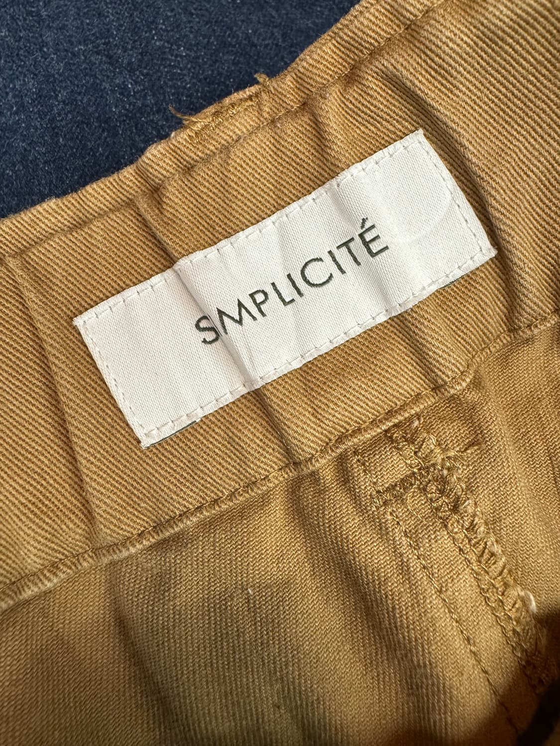 SIM PLICITE 빈티지 코튼 롱스커트 상품이미지4
