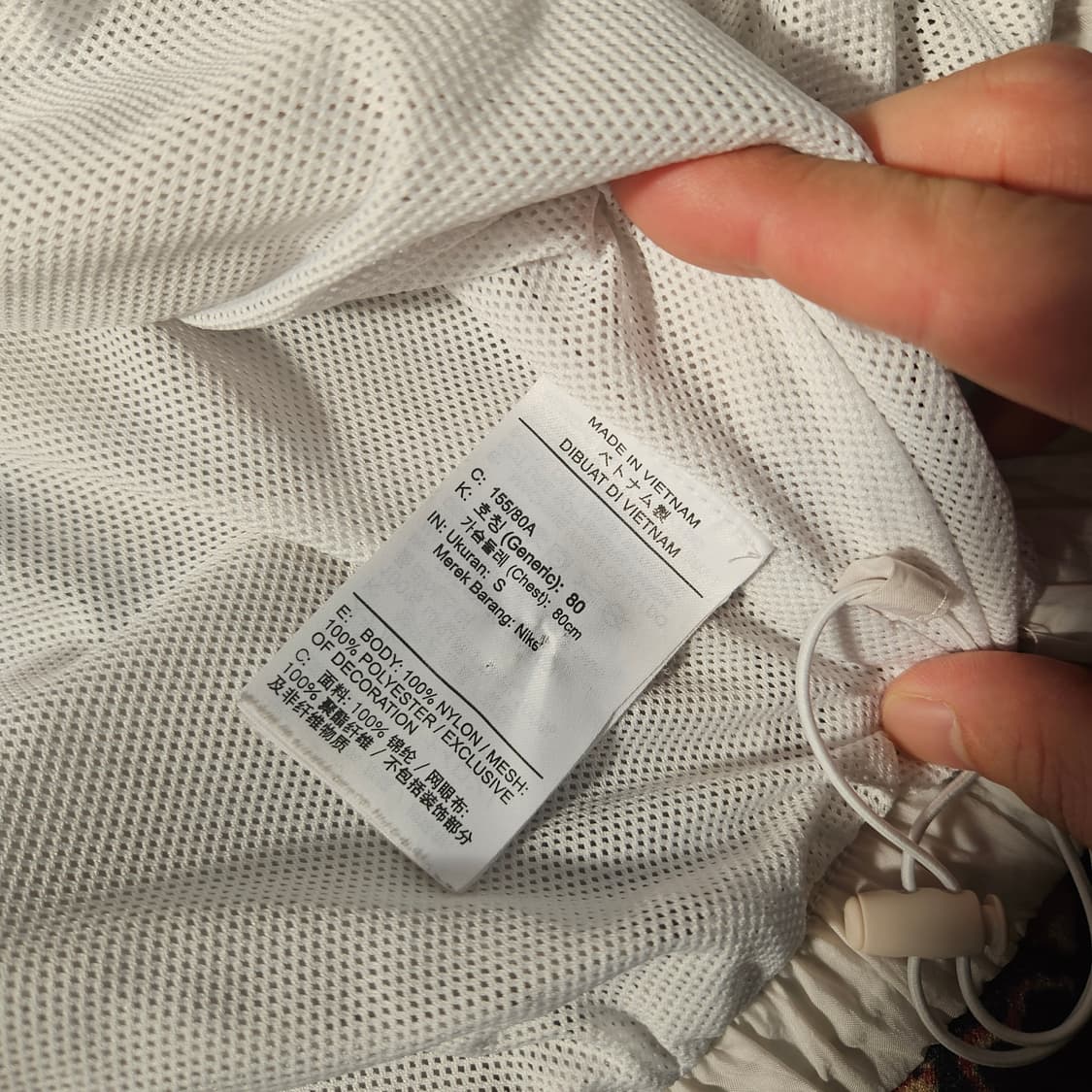 나이키 NSW 에센셜 윈드러너 우븐 자켓 화이트 상품이미지7