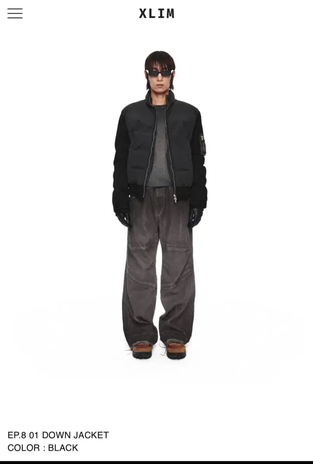 엑슬림ep8  다운자켓 상품이미지1