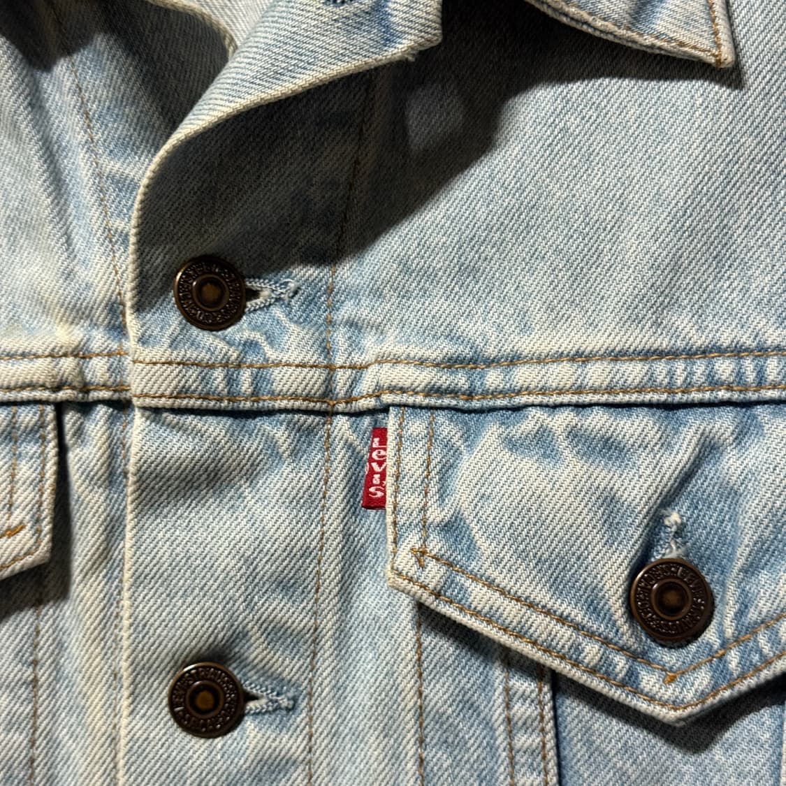 리바이스 90s USA 70503 타입2 데님 트러커 자켓 상품이미지5