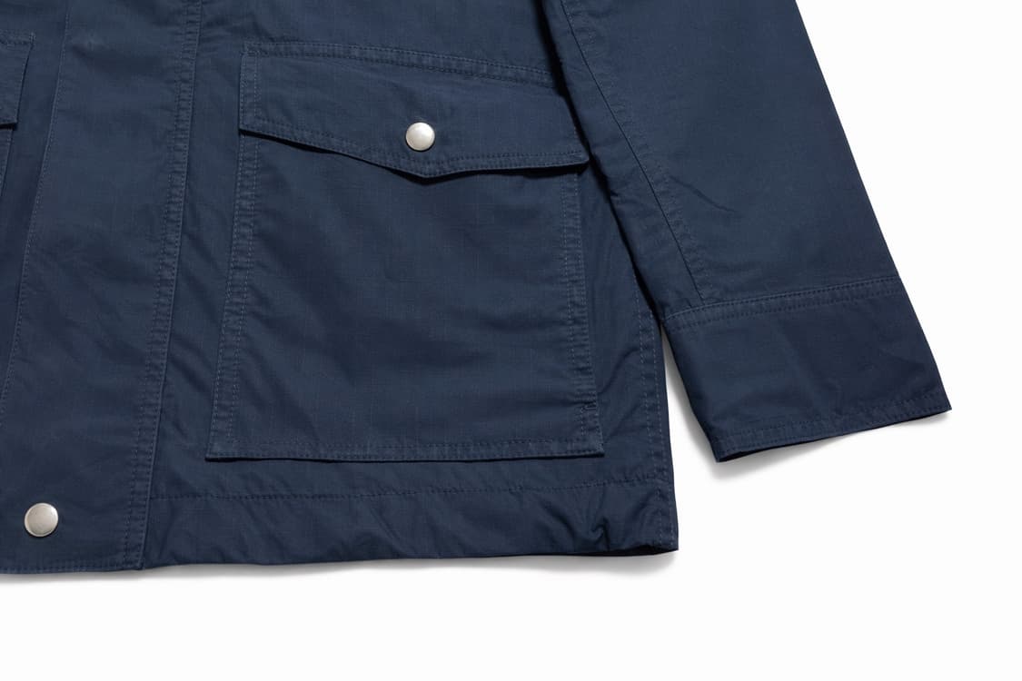 JPN 일본 빈티지 THE SHOP TK 네이비 후드 야상 필드자켓 M 상품이미지5