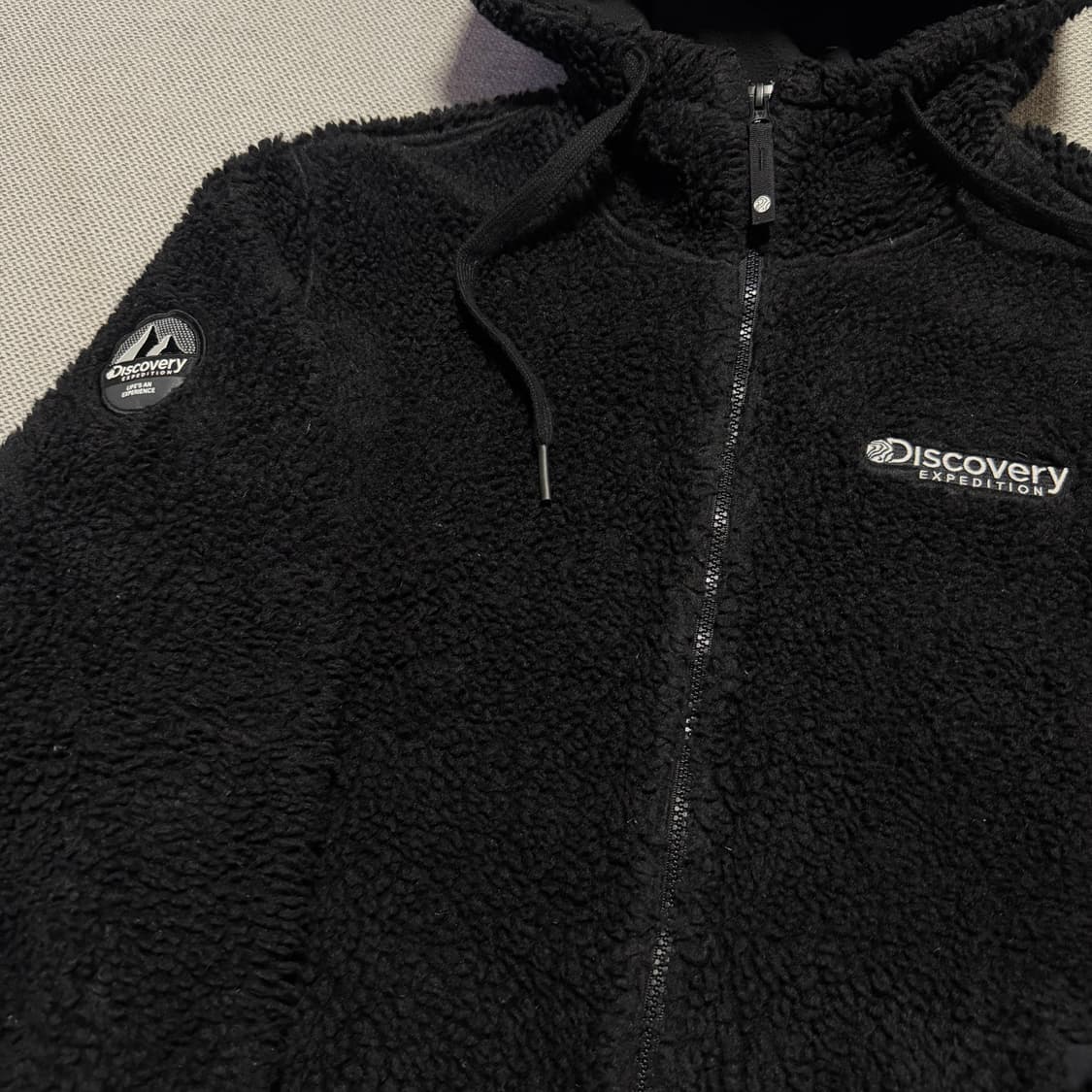 디스커버리 뽀글이 플리스 후디자켓 상품이미지2