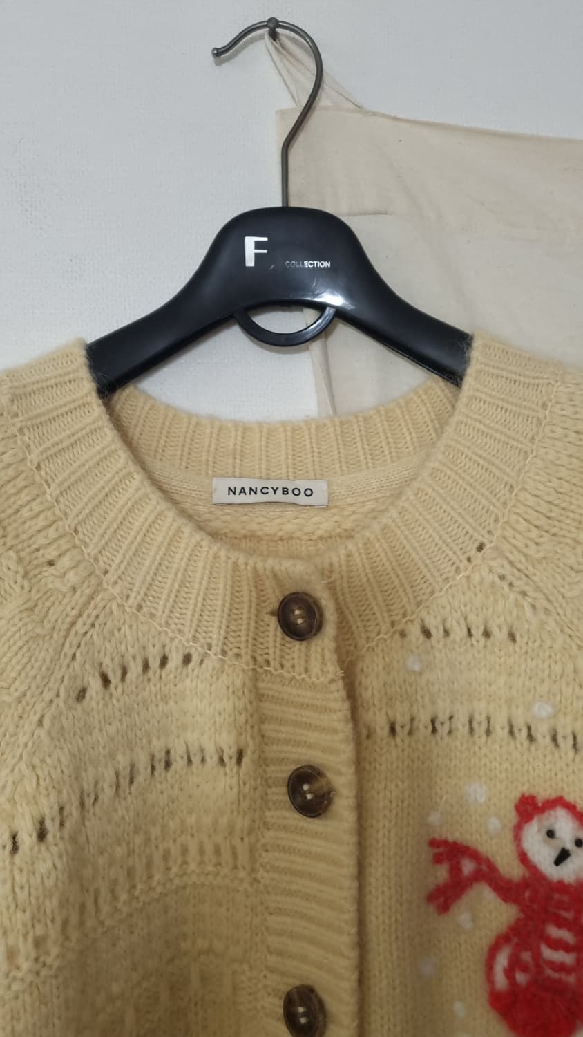 NANCYROO Bonhomme De Neige 가디건 상품이미지4