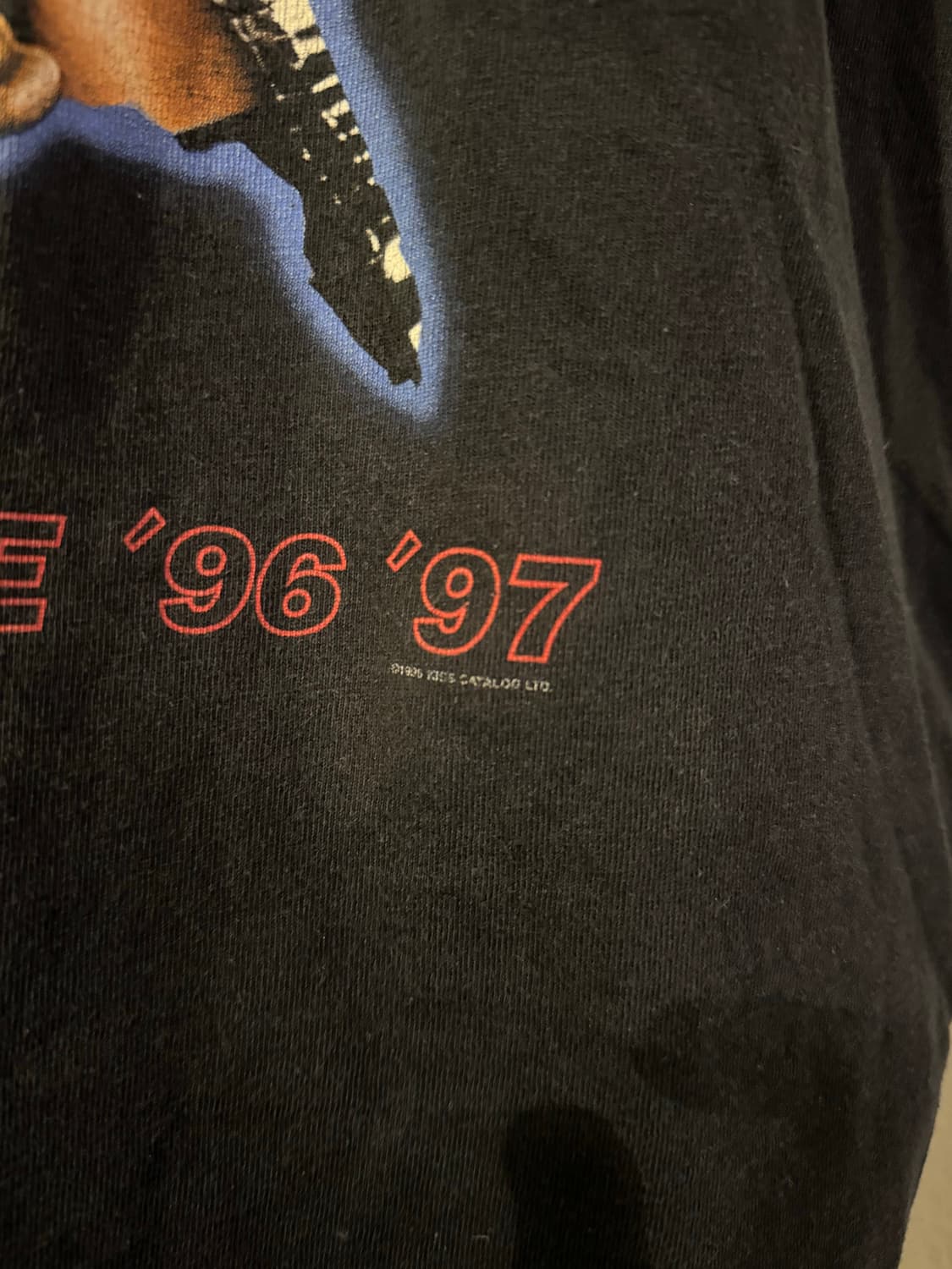 1996년 kiss band tshirt 상품이미지4