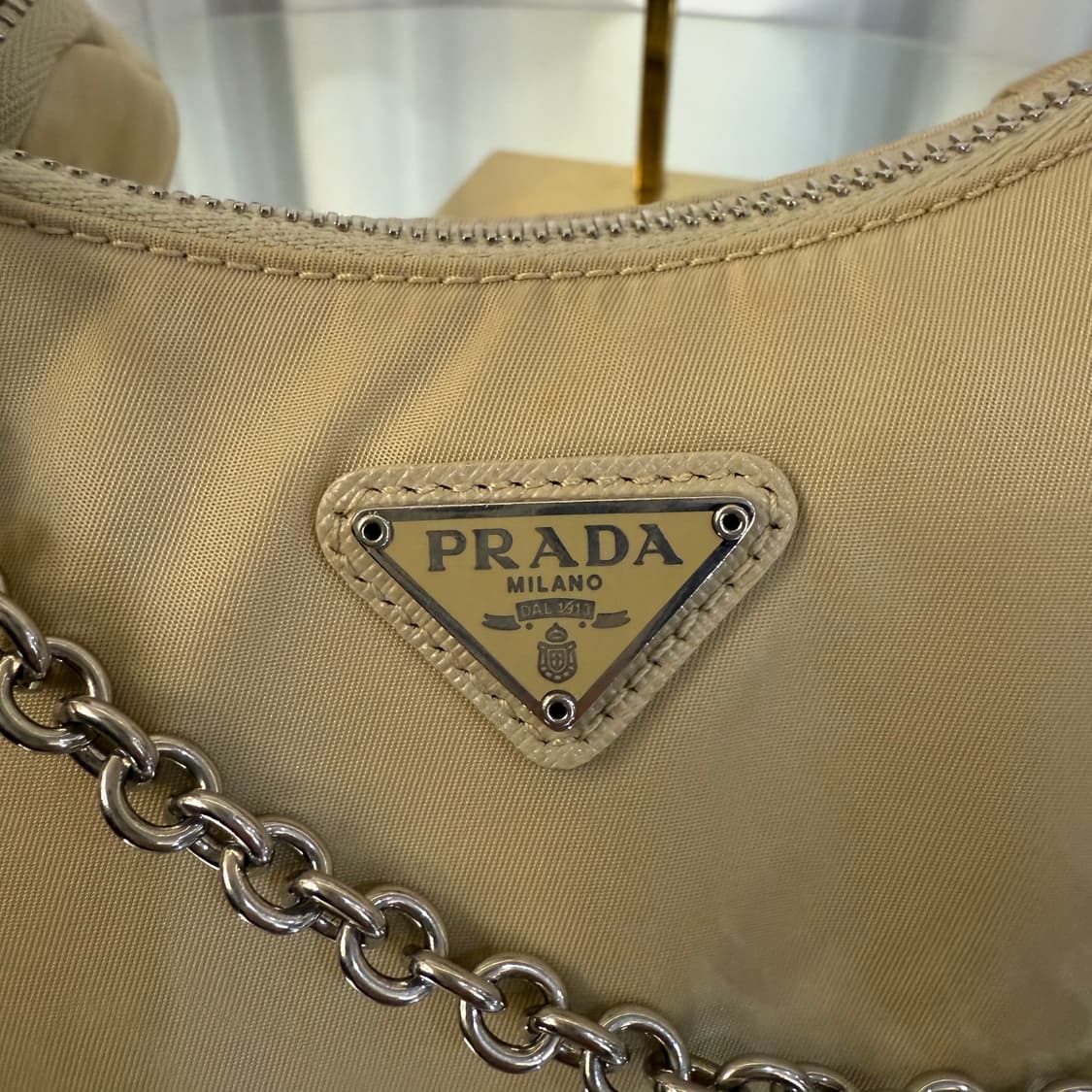프라다 리나일론 테수토 호보백 베이지 상품이미지6