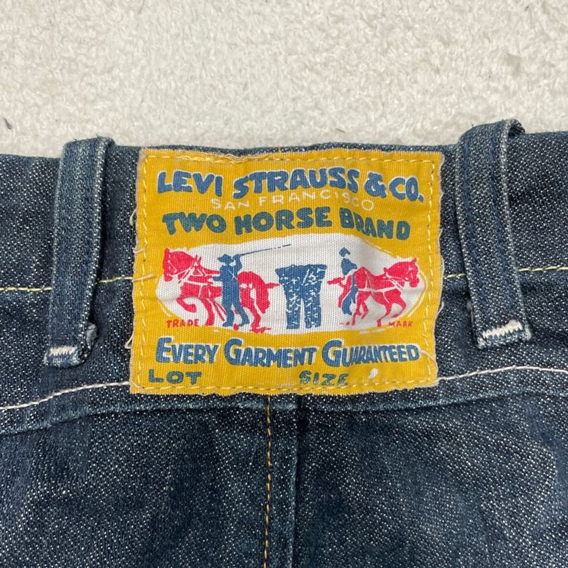 LEVI'S 에브리 가먼트 스티치 데님팬츠 35 상품이미지5