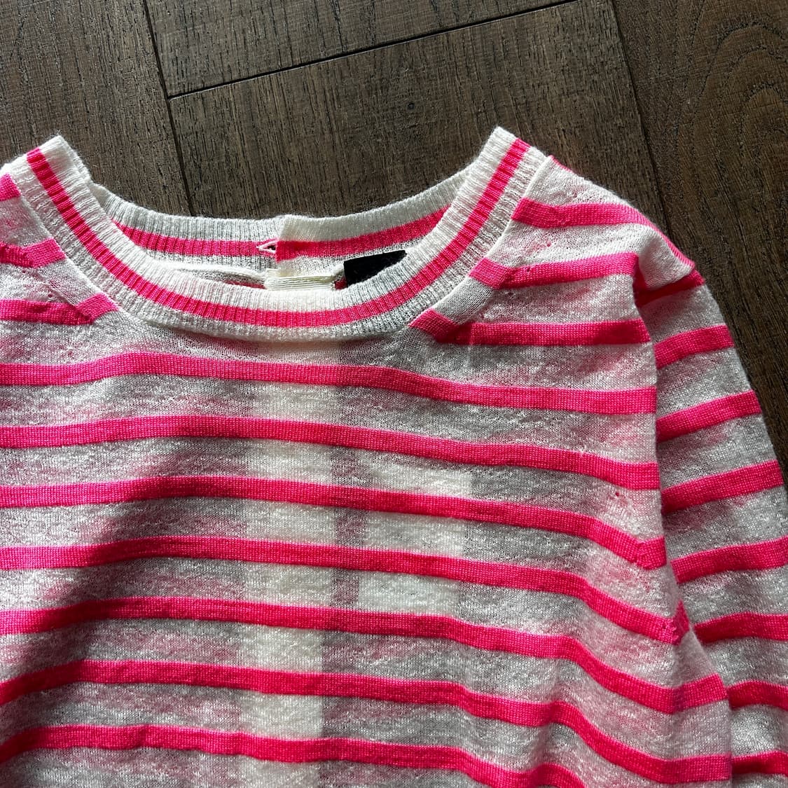 Stripe Backclosing Knit 상품이미지2