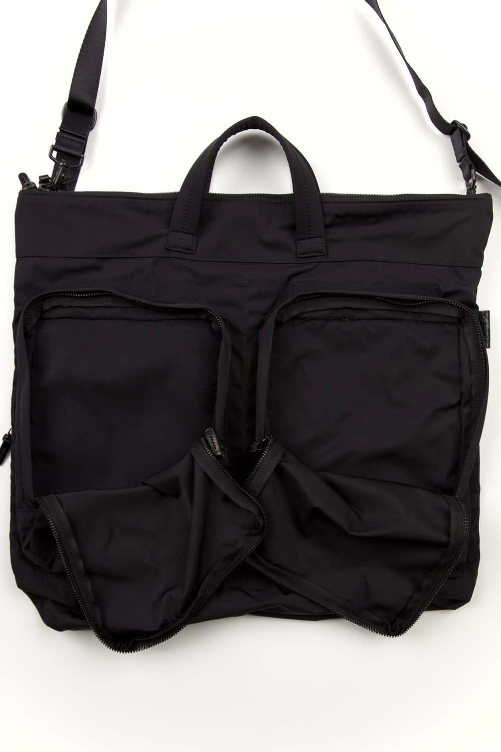 Amiacalva 개버딘 헬맷백 블랙 상품이미지2