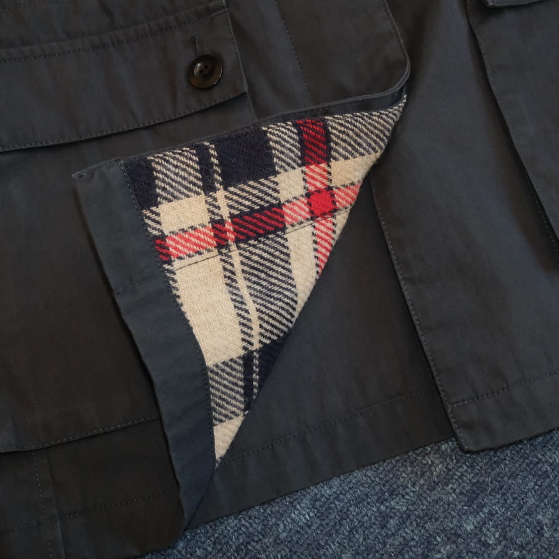 mhl 후드 울 자켓 상품이미지7