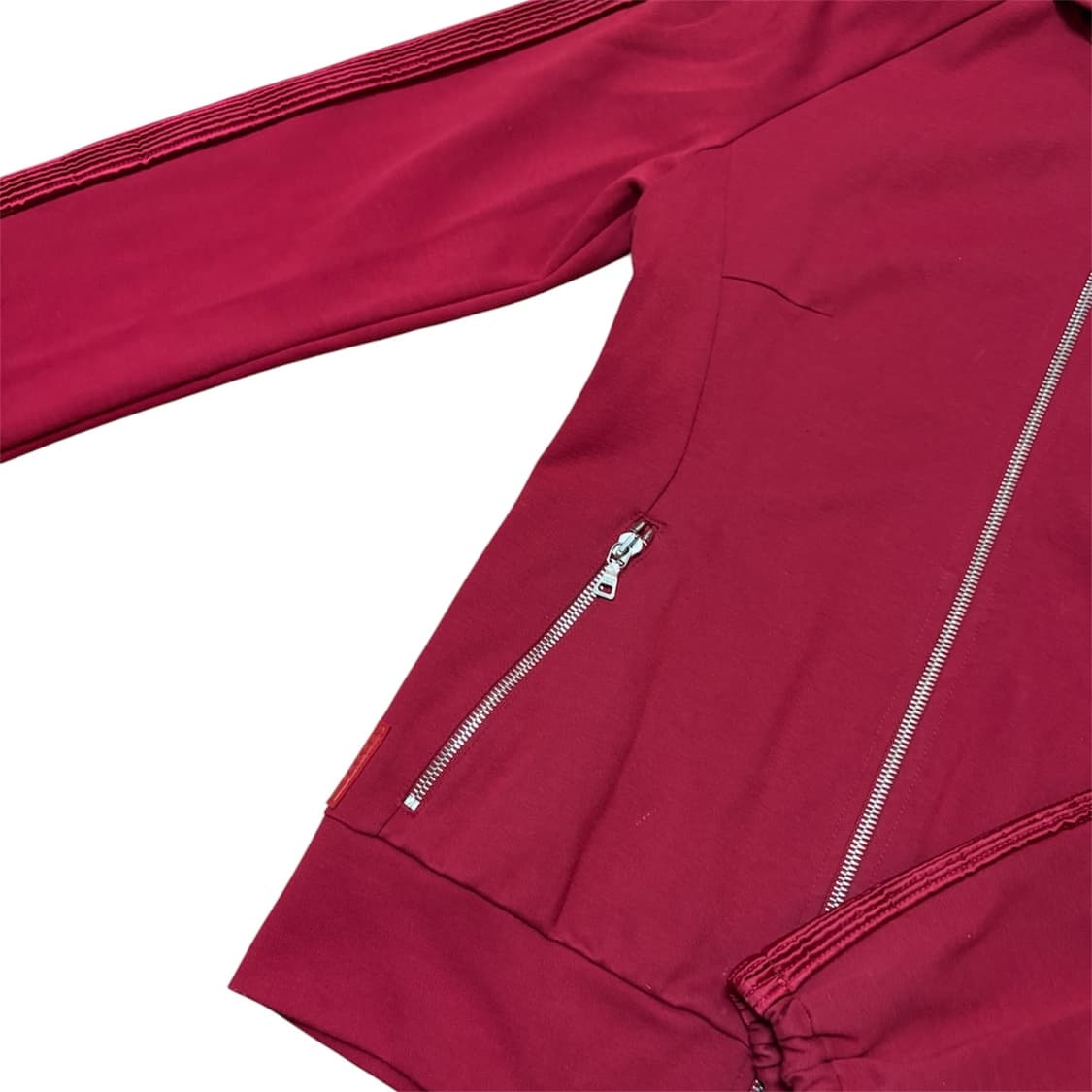 PRADA SPORT RED DOUBLE ZIP-UP HOODIE 상품이미지4