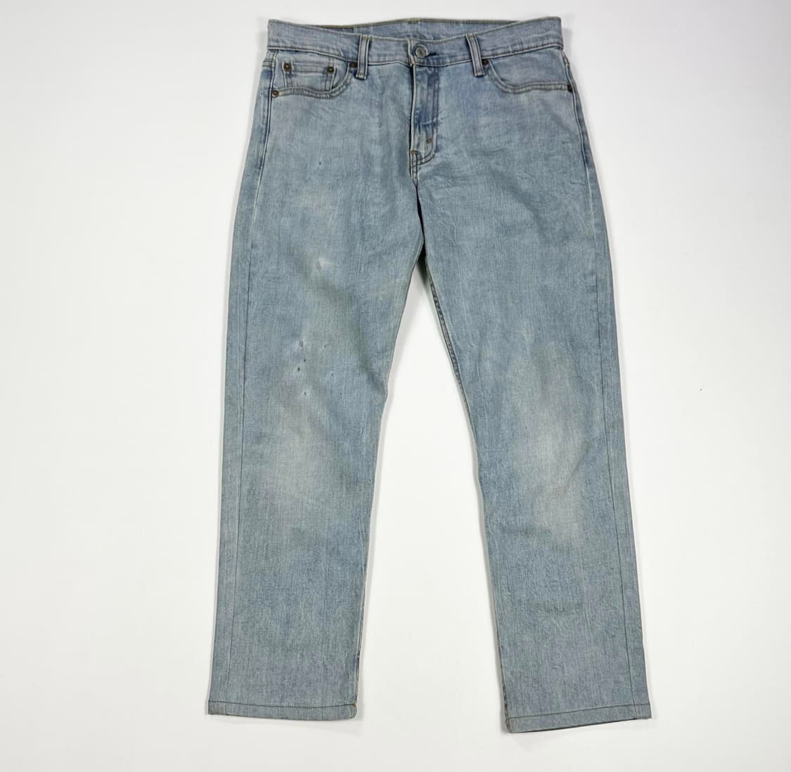 리바이스 504 오리지널 연청 데님 팬츠 (30인치) 상품이미지3
