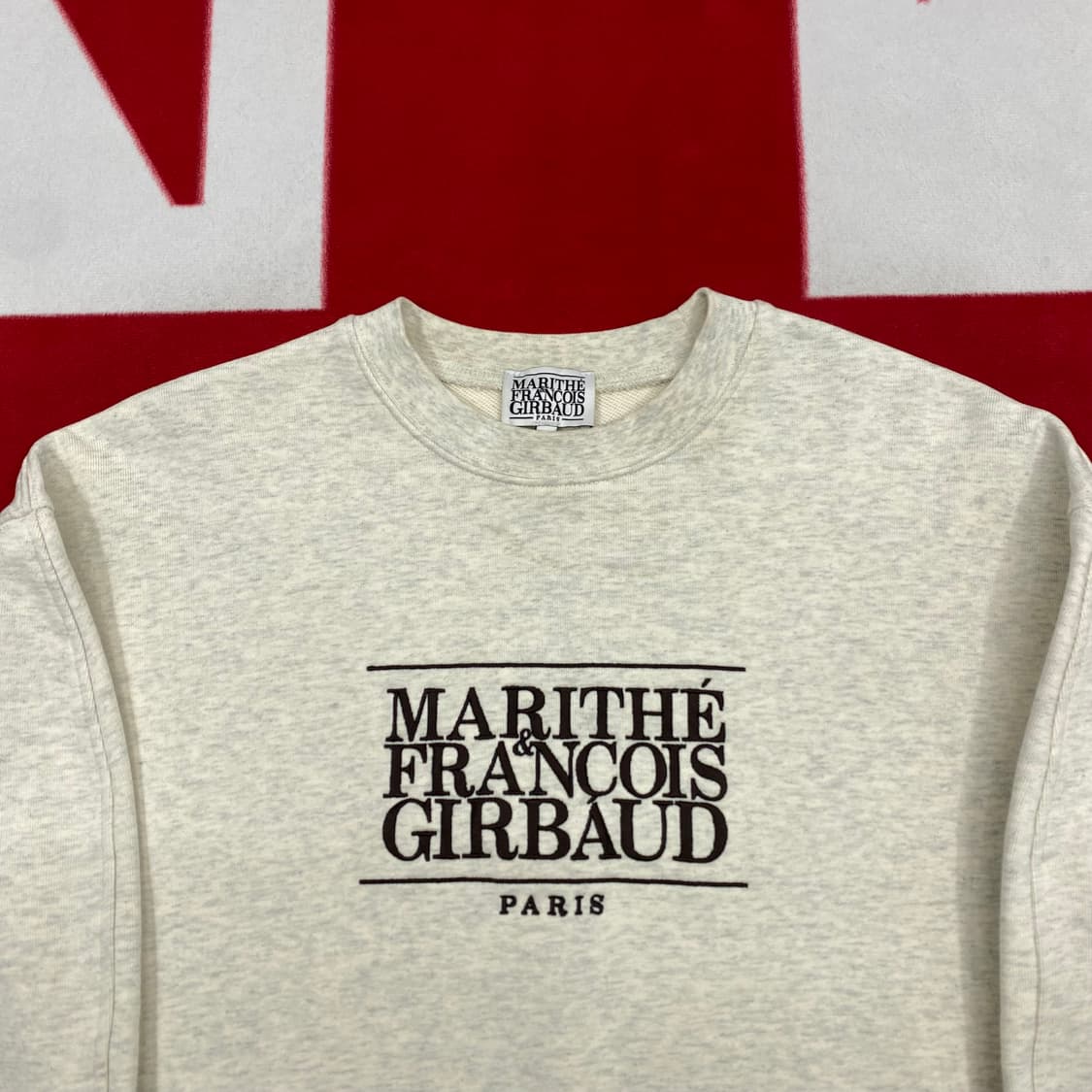 마리떼프랑소와저버 크롭 맨투맨 여성S  상품이미지3