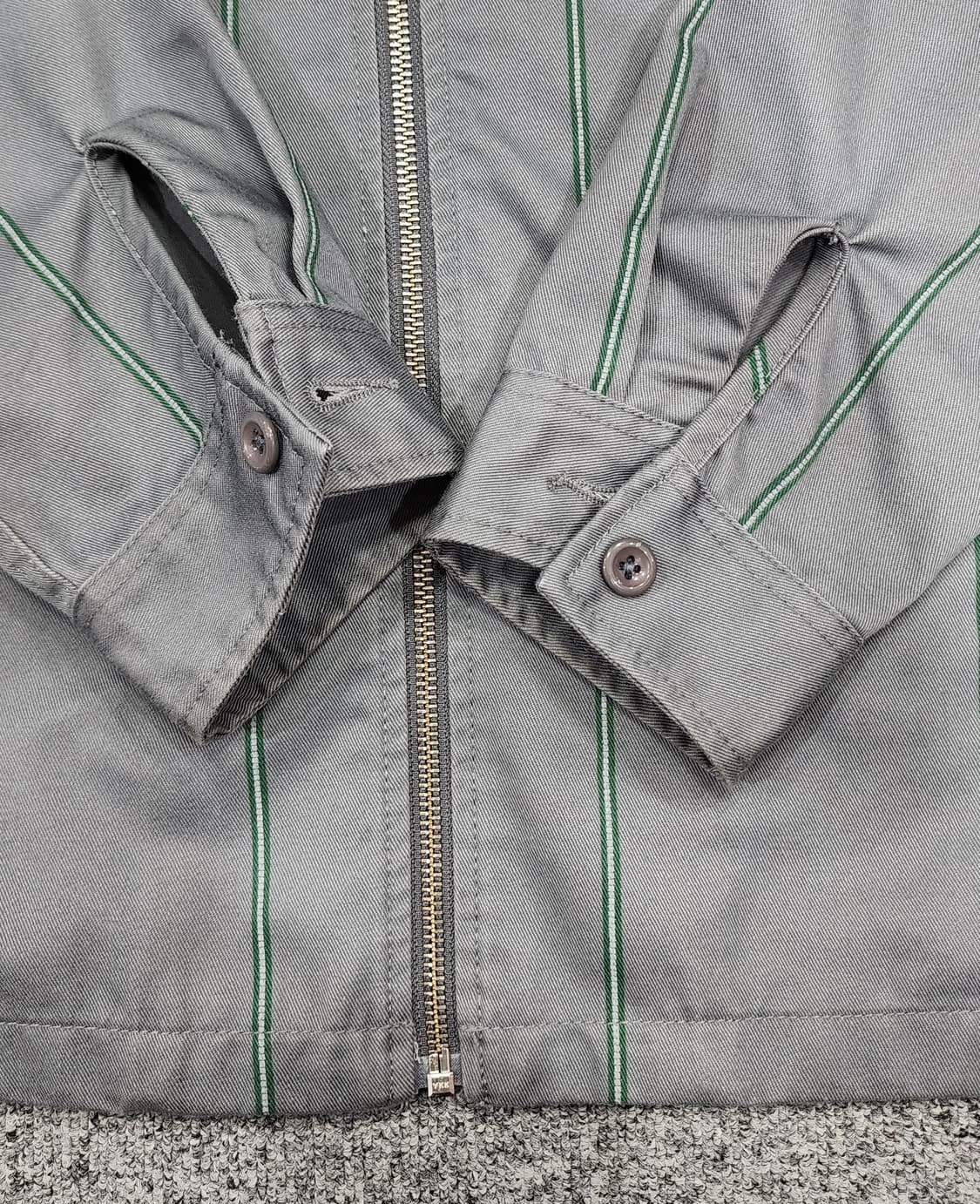 STUSSY 스투시 포켓 워크 집업 자켓 워크 집업 셔츠 M 상품이미지5