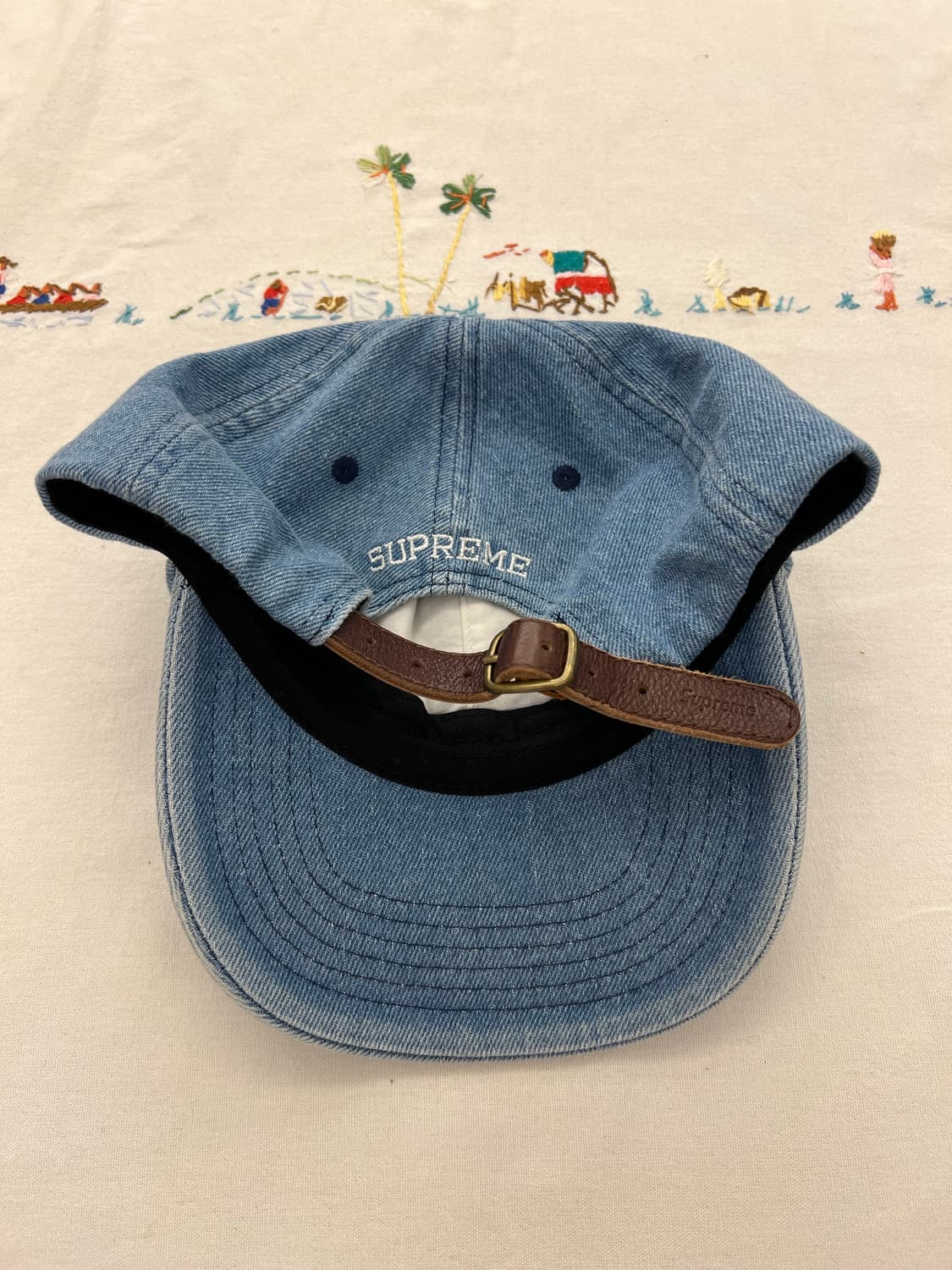 SUPREME x BURBERRY DENIM BALL CAP 슈프림버버리 상품이미지4