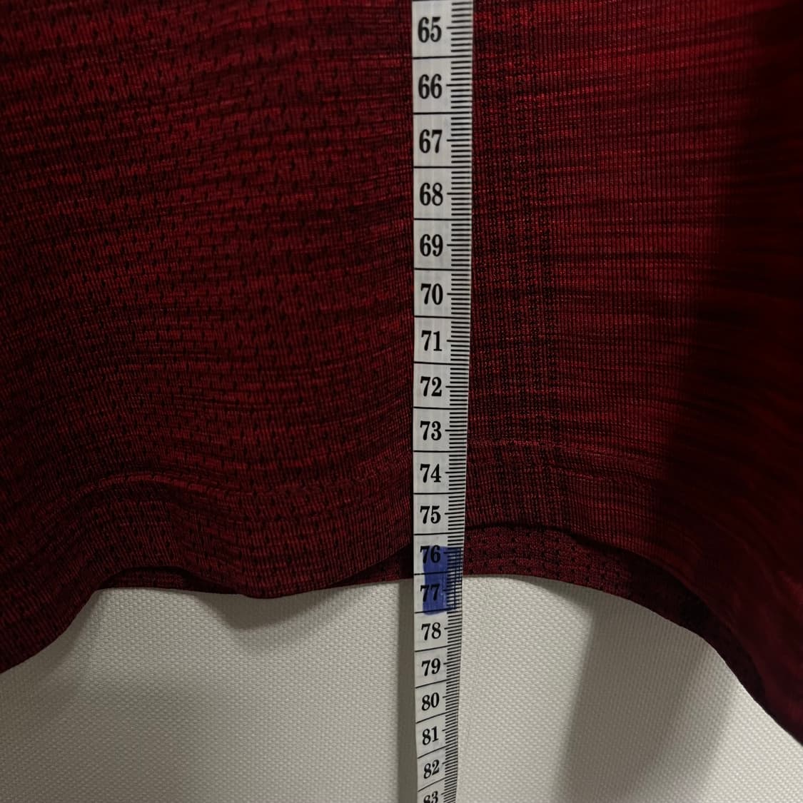 언더아머 레드 후드 기능성 긴팔 L 상품이미지4