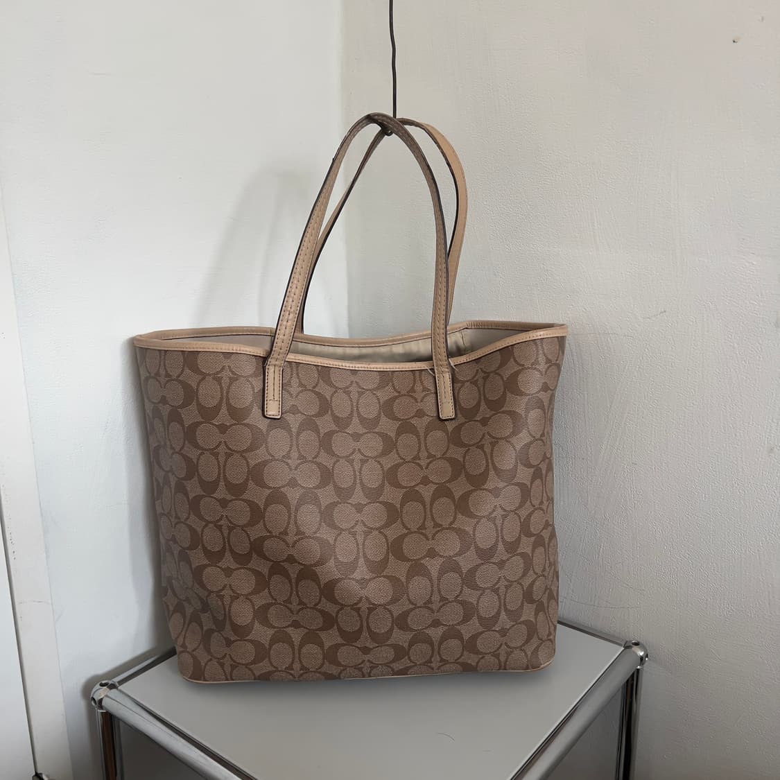 Coach leather tote bag 상품이미지2