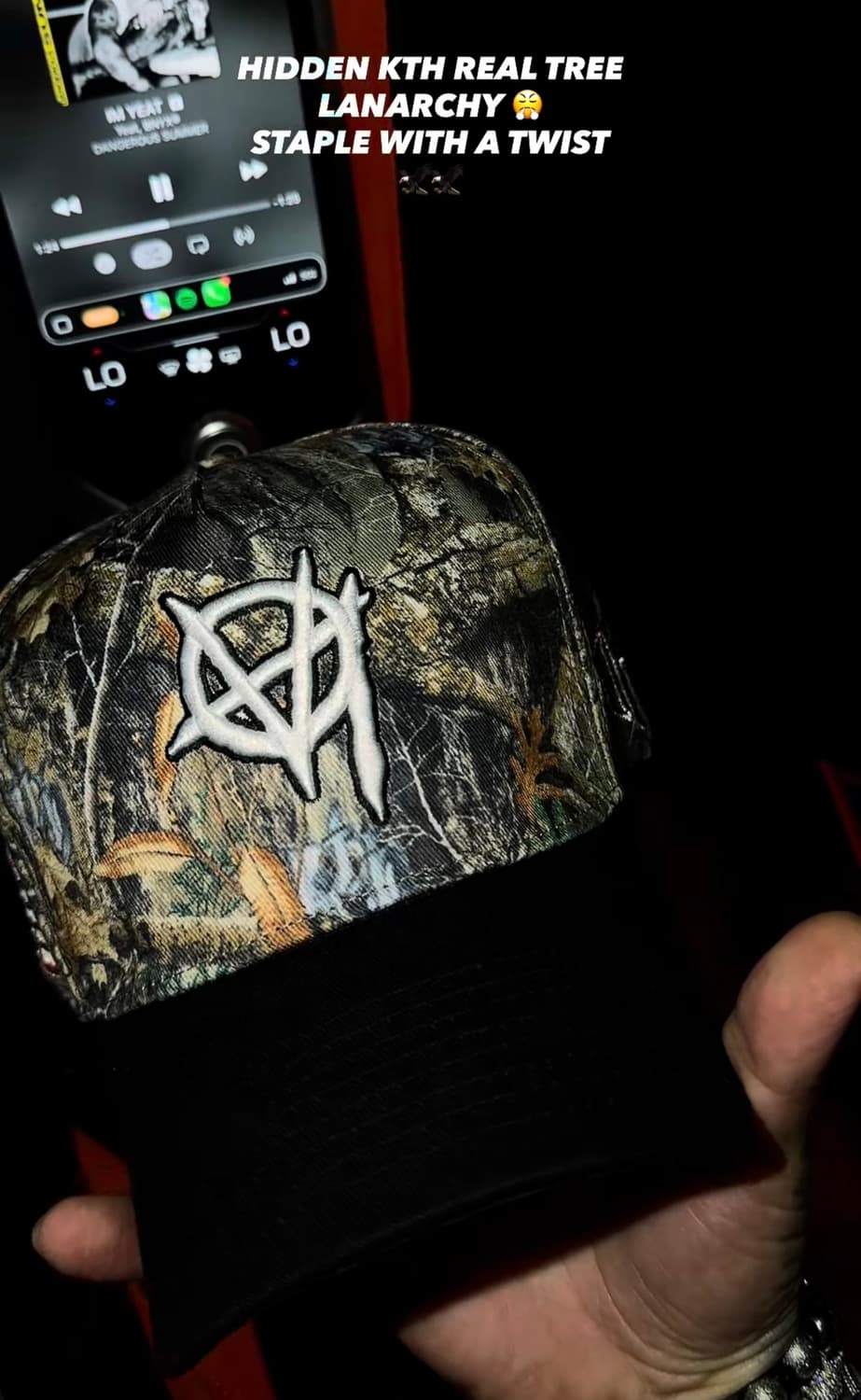 KILL THE HYPE 킬더하이프 LA 트리 카모 아나키 스냅백 상품이미지8