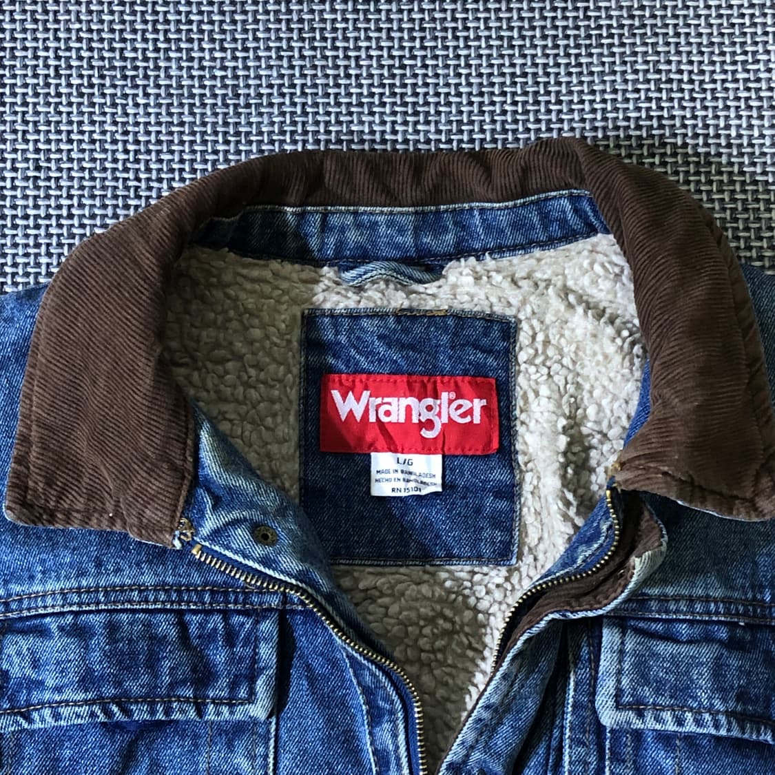 쉐르파 데님 트럭커 자켓 상품이미지5