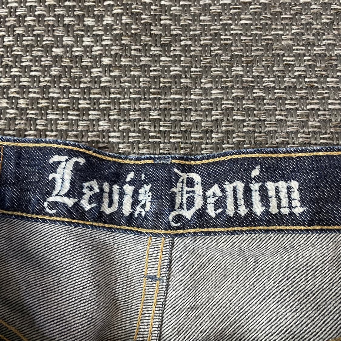 (31) 리바이스 506 31X34 진청 데님 팬츠 상품이미지4