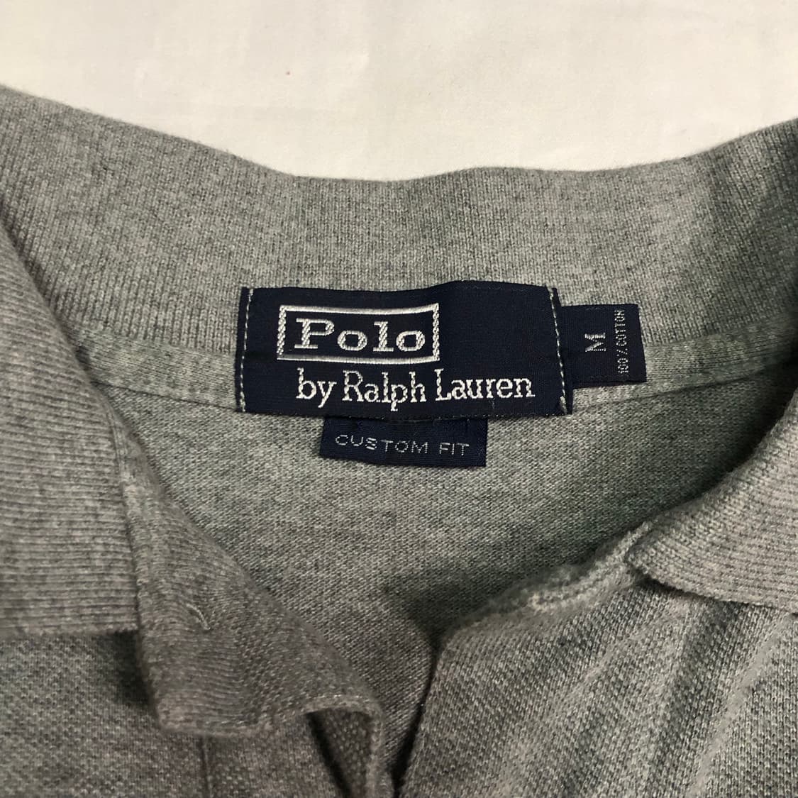 폴로 랄프로렌 은색 빅포니 카라티 상품이미지3